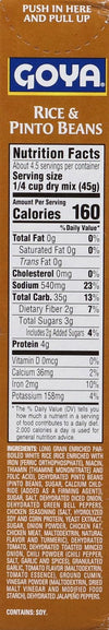 Goya Foods Rice and Pinto Beans, 8-Ounce