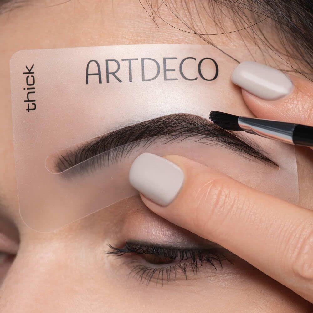 EYE BROW stencils with brush applicator