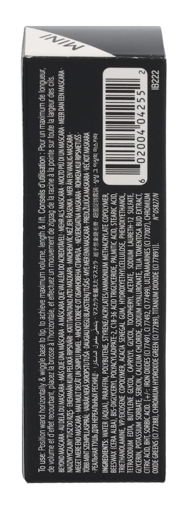 Benefit Cosmetics They're Real! Lengthening Mascara Travel Size Black Mini 0.14 Ounce