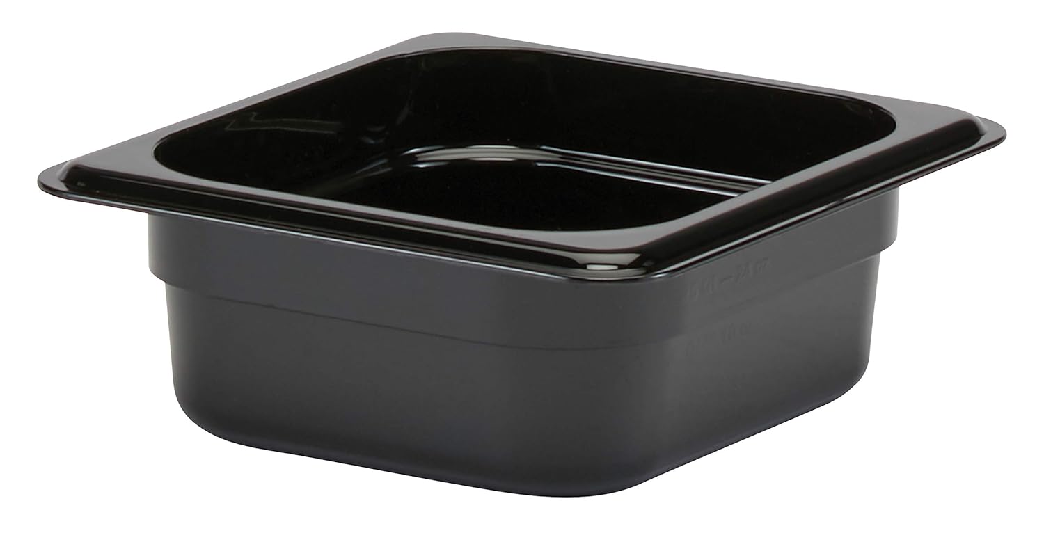 Food Pan 1/6 X 2" Camwear Black