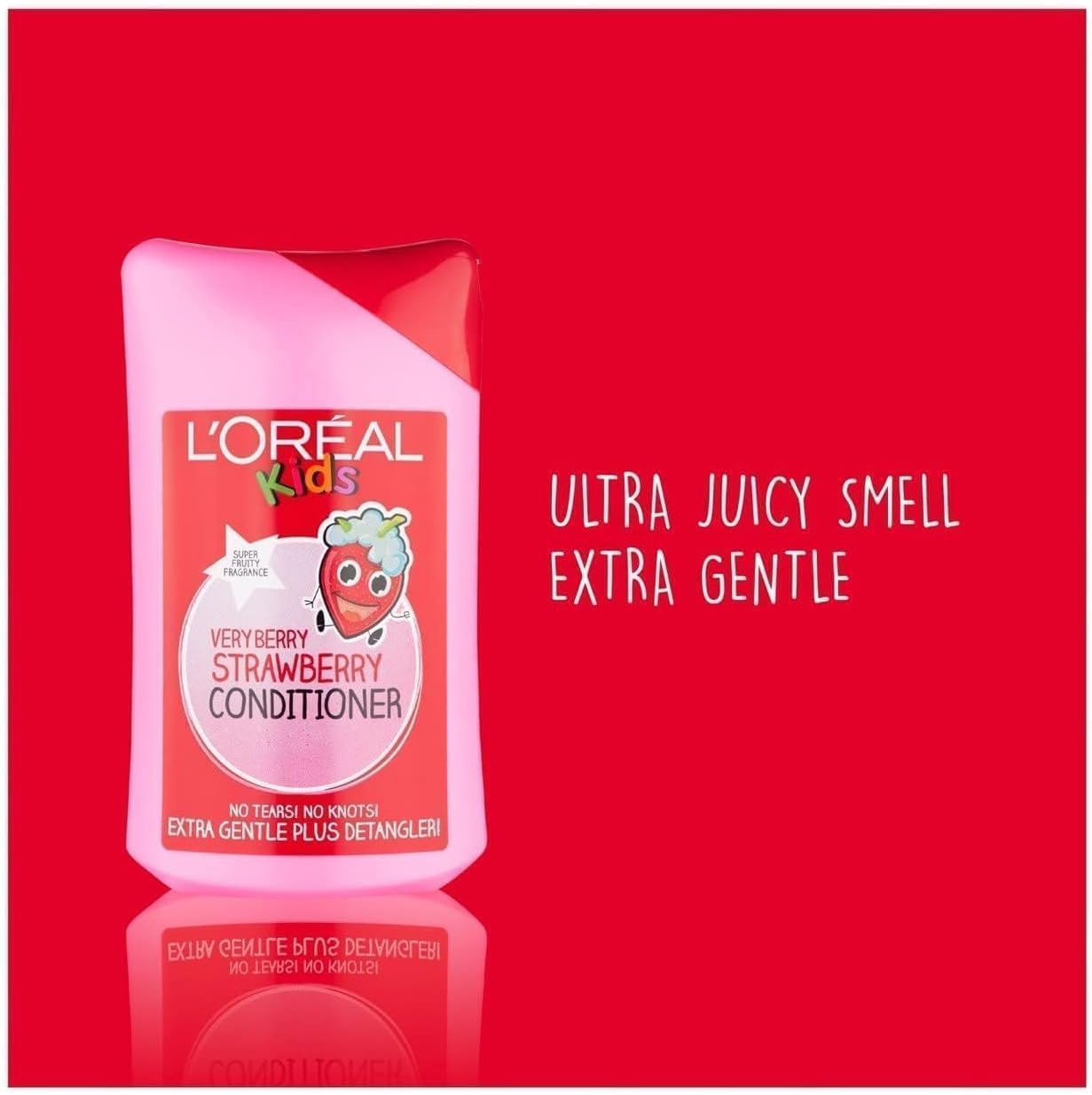 L'Oréal Kids Extra Gentle Very Berry Strawberry Conditioner 250Ml