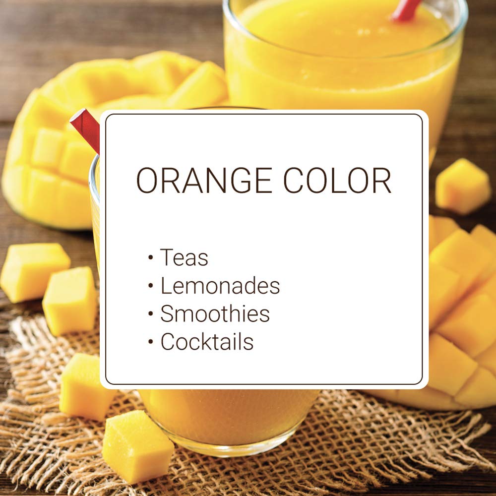 Monin - Mango Purée, Tropical and Sweet Mango Flavor, Natural Flavors, Great for Teas, Lemonades, Smoothies, and Cocktails, Non-GMO, Vegan, Gluten-Free (1 Liter)