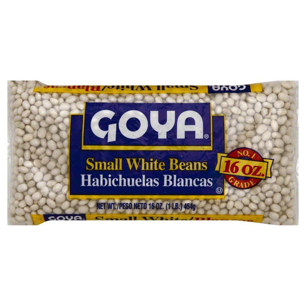 Goya Small White Beans Habichuelas Blancas 16 Oz. Pack Of 1