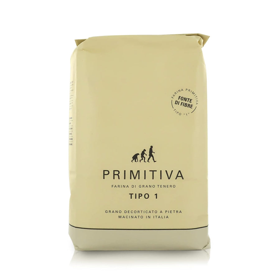 Molino Pasini Soft Wheat Flour Type "1", "Primitiva", 1 Kg / 2.20 Lb