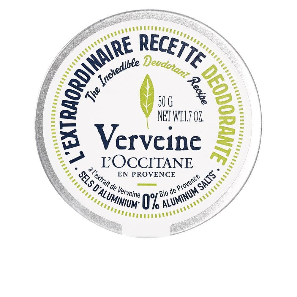 L'OCCITANE The Incredible Deodorant Recipe, Aluminum Free Deodorant, 1.7 oz.