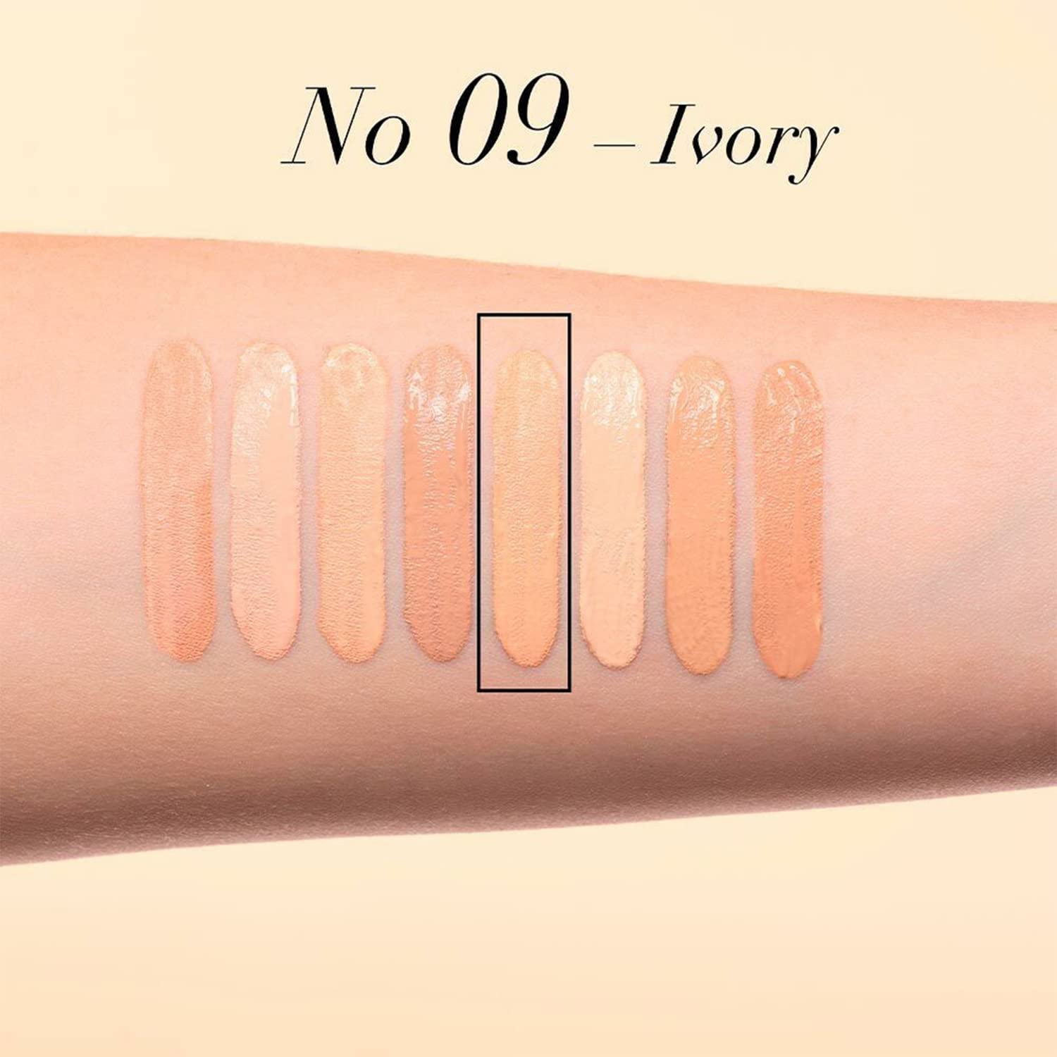 ARTDECO Perfect Teint Concealer - Ivory N°09 - Light-Reflecting Concealer with Brush Applicator - No Signs of Tiredness - Medium Coverage - Water-Resistant - Long Lasting - Makeup - 0.07 Fl Oz