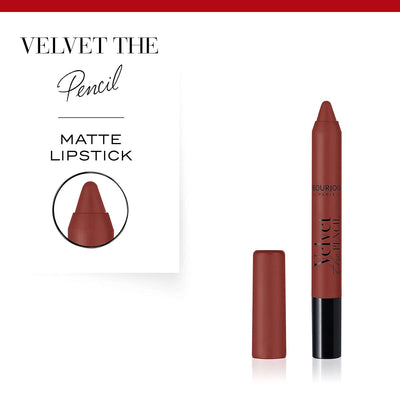 Bourjois Velvet The Pencil Lipstick (10 Brun de Folie)