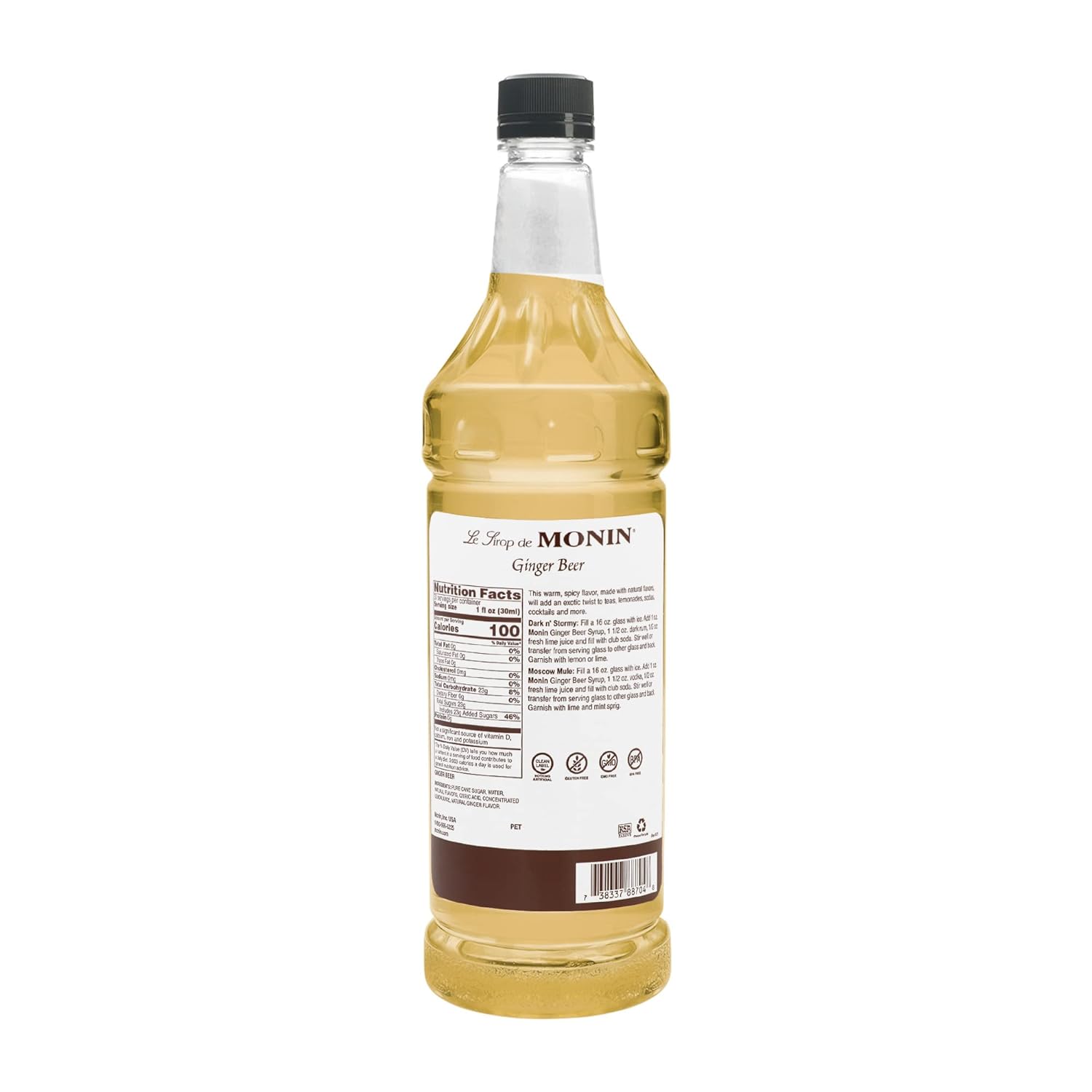 Monin Ginger Beer Syrup