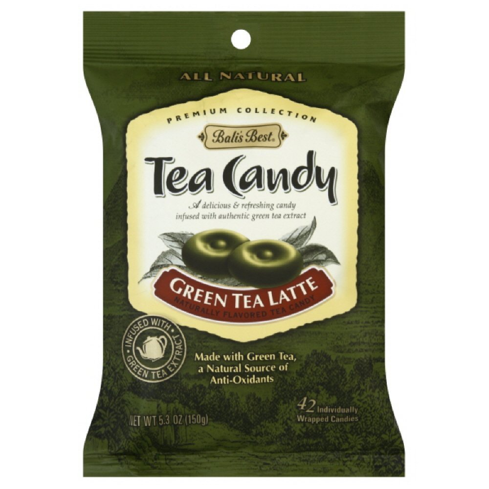BALIS BEST Tea Candy Green Tea Latte, 5.3 OZ