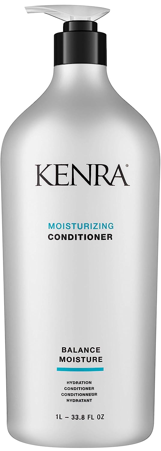 Kenra Moisturizing Shampoo/Conditioner | Balance Moisture | Hydrates For Smooth, Soft, & Shiny Hair | Improves Manageability By Over 50% | Increases Softness & Shine | All Hair Types