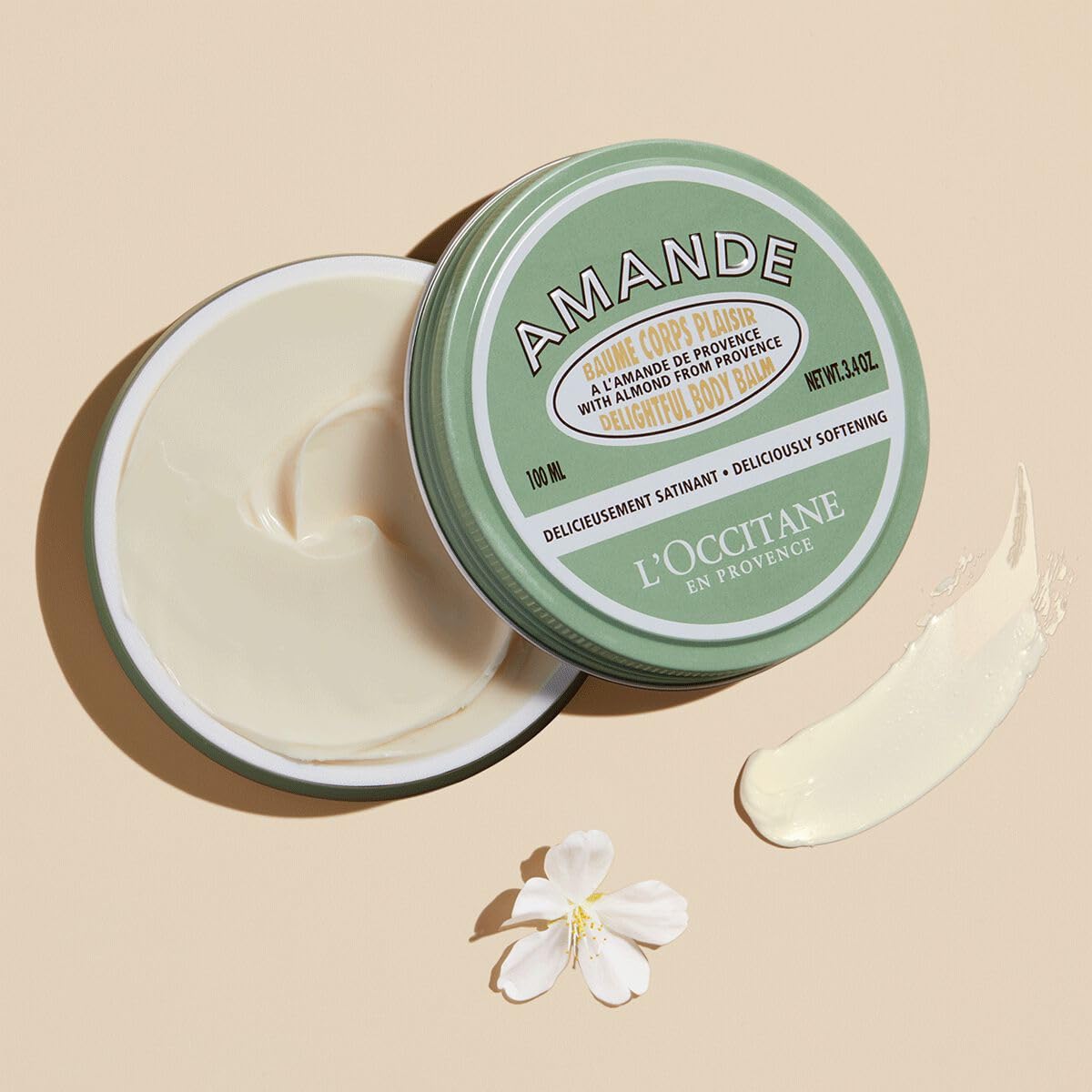 L’OCCITANE Almond Delightful Body Balm 3.4oz.