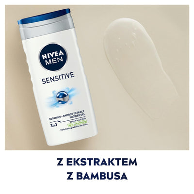 Nivea Shower Gel Men 250Ml Sensitive