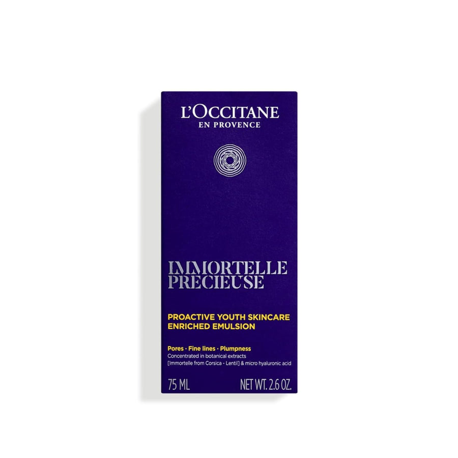 L'OCCITANE Immortelle Precious Enriched Emulsion 2.60 oz