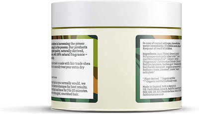 Faith in Nature Natural Hair Mask - Vegan & Cruelty Free, No SLS or Parabens - 300ml, Shea & Argan