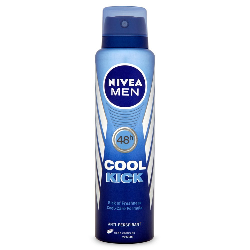 Nivea 150ml For Men Cool Kick 48h Anti-perspirant Deodorant