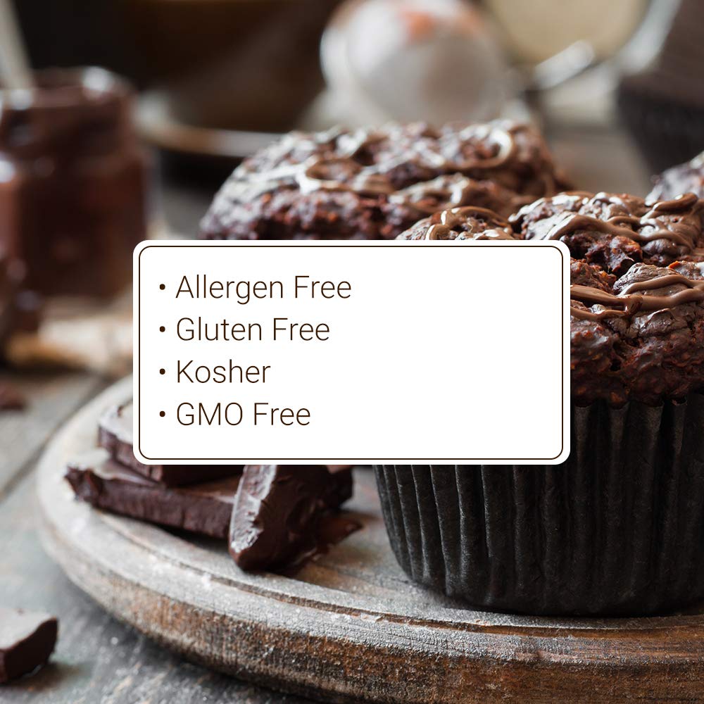 Monin - Sugar Free Dark Chocolate Sauce, Velvety and Rich, Great for Desserts, Coffee, and Snacks, Gluten-Free (64 Ounce)