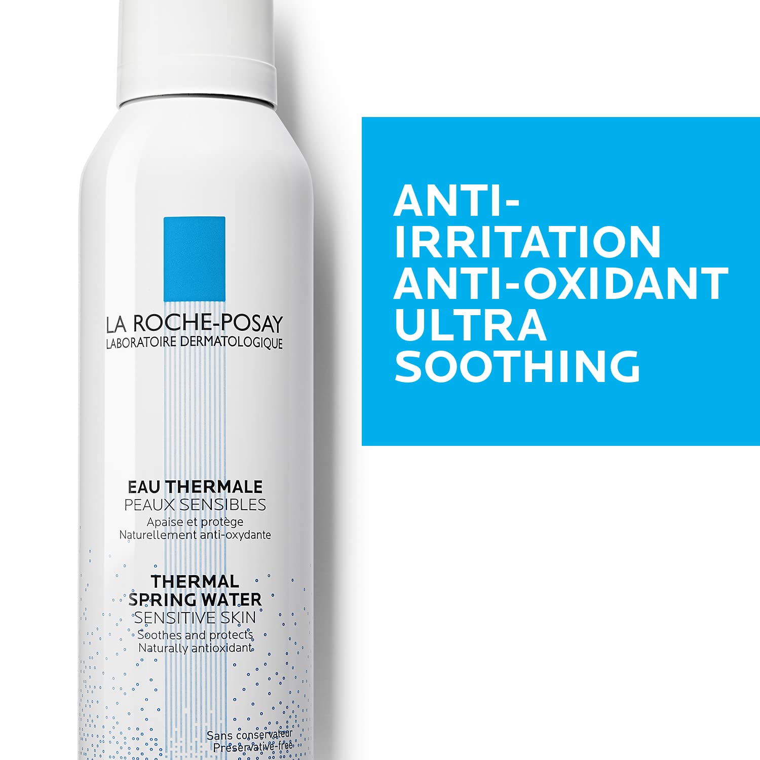 La Roche-Posay Thermal Spring Water, Face Mist Hydrating Spray with Antioxidants to Hydrate and Soothe Skin, Facial Spray