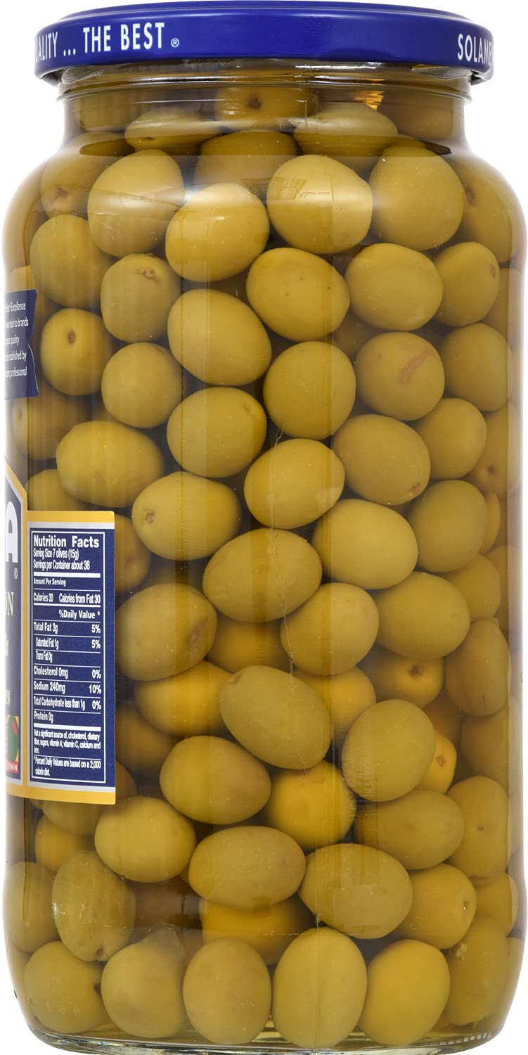 Goya Perdigon Manzanilla Spanish Olives, 20 Ounce