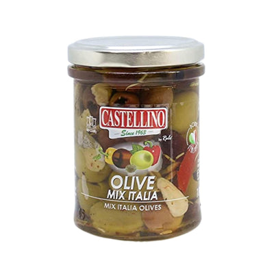 Castellino Mixed Italian Olives, 6.5 OZ