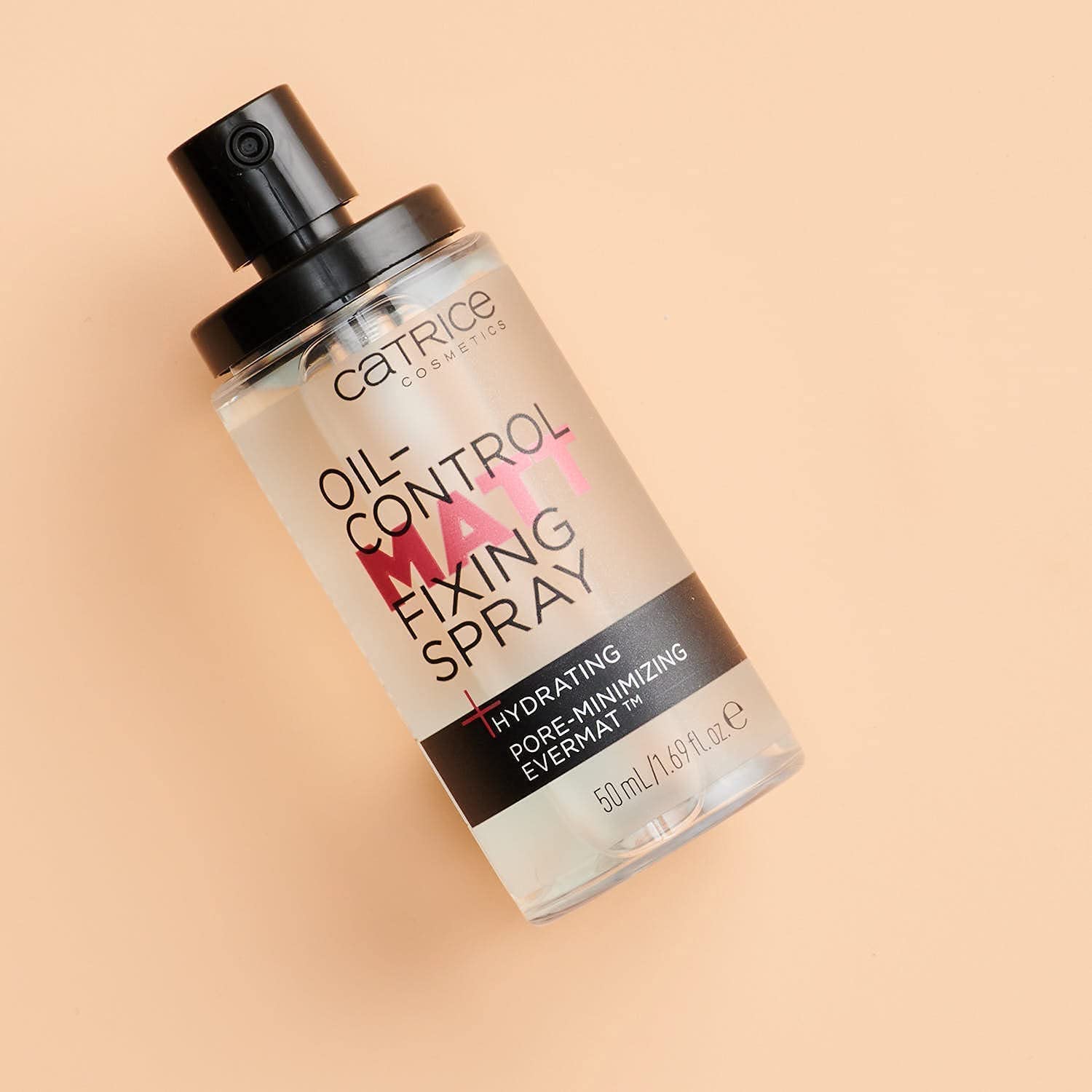 Catrice | Oil Control Matt Fixing Spray | Minimizes Visibility of Pores | Sets Makeup for 18 hours | Mattifying | Vegan & Cruelty Free