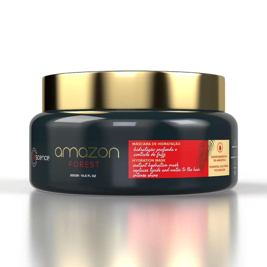 Brscience Amazon Forest Hydration Hair Mask - Deep Moisturizing and Shine - 300g