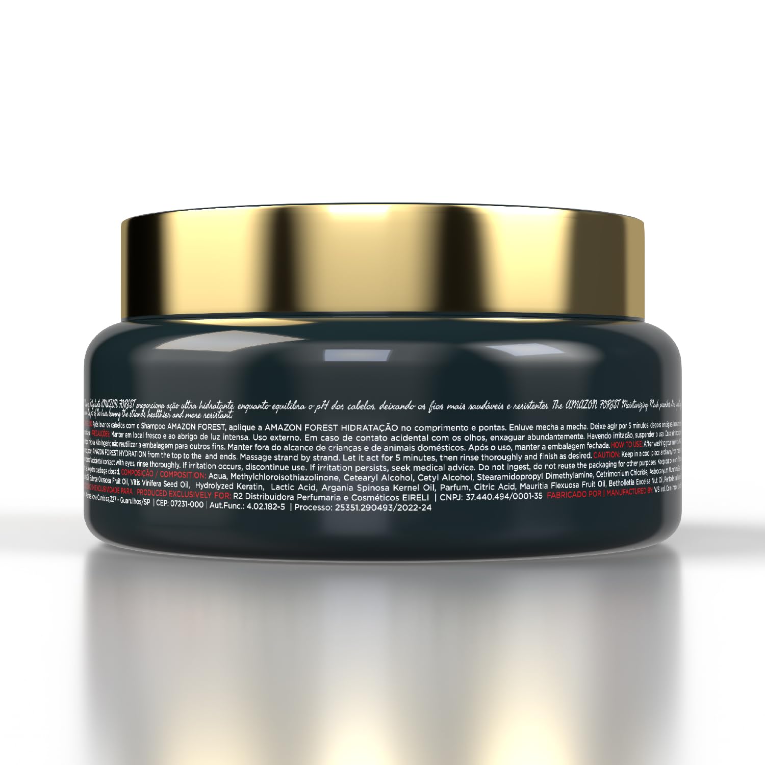 Brscience Amazon Forest Hydration Hair Mask - Deep Moisturizing and Shine - 300g