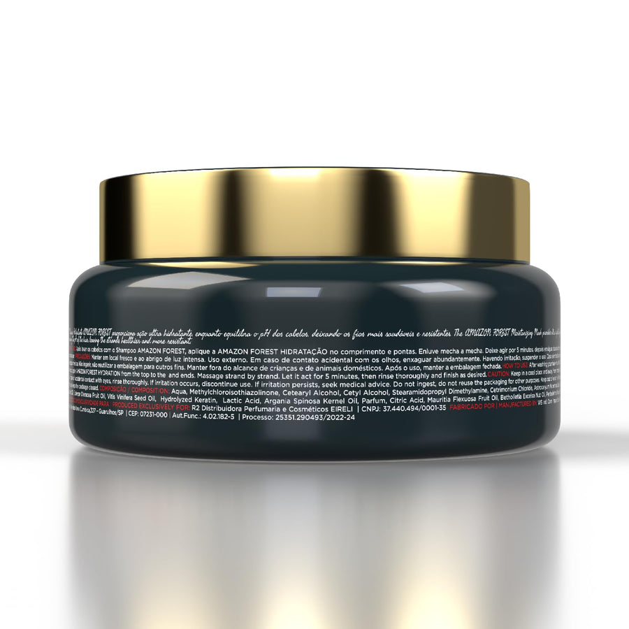 Brscience Amazon Forest Hydration Hair Mask - Deep Moisturizing and Shine - 300g