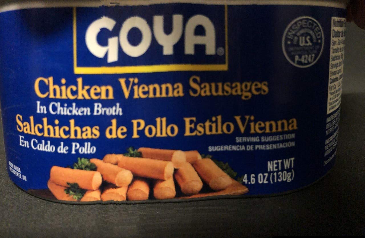 Goya Chicken Vienna Sausages 5 Ounces (1 Pack) Salchichas