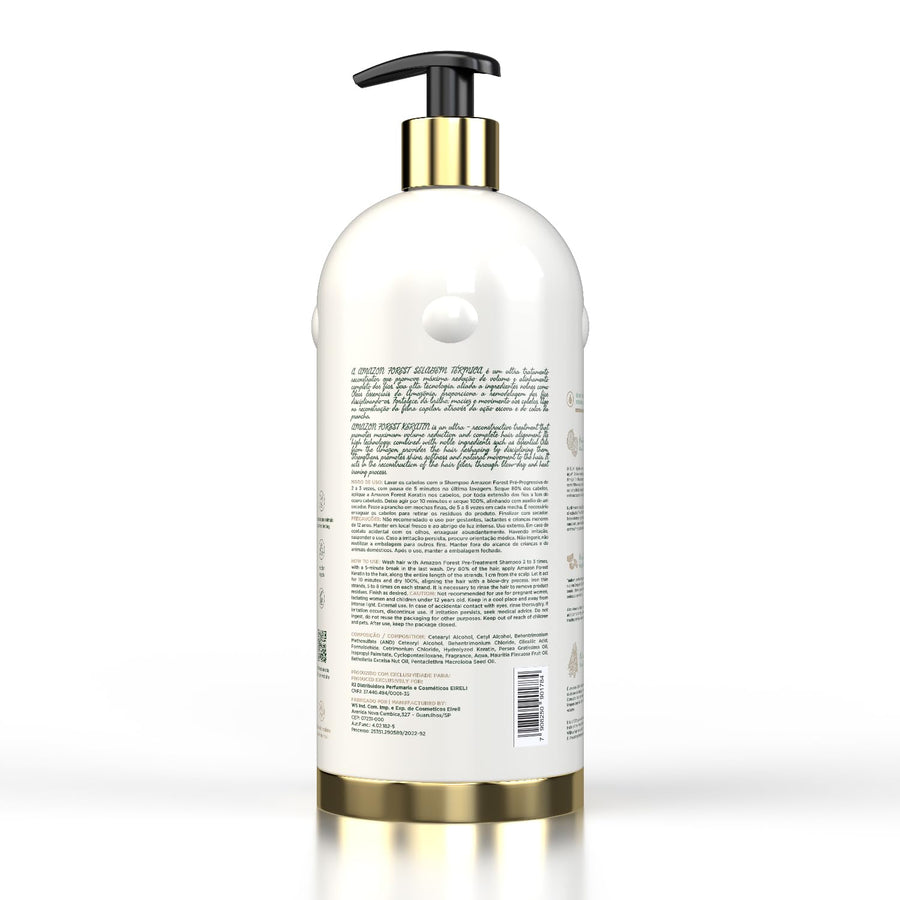 Brscience Amazon Forest Keratin Treatment - Ultra Straightening - 1000mL