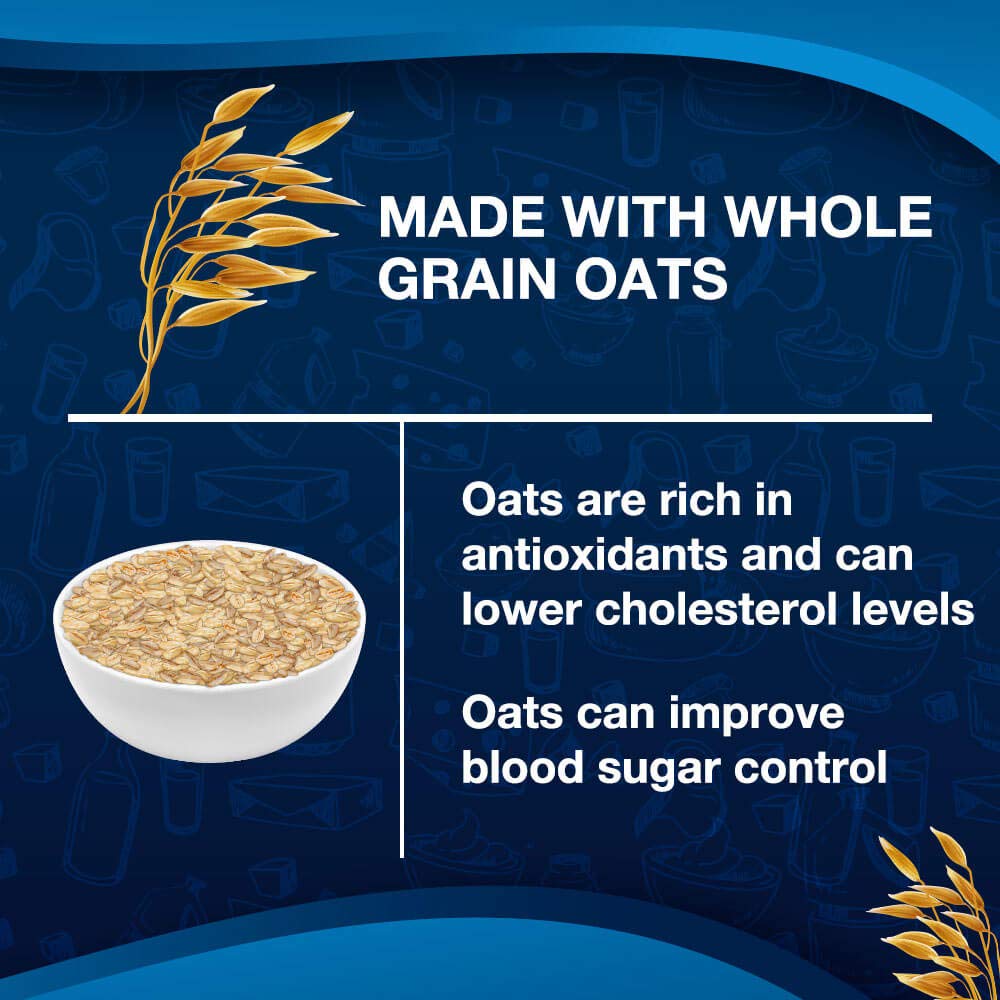 AVENA ALPINA Original Oatmeal Smoothie. Made With 100% Whole Grain Oats. Low Sugar, Non-GMO Oats. 32 oz Single Unit