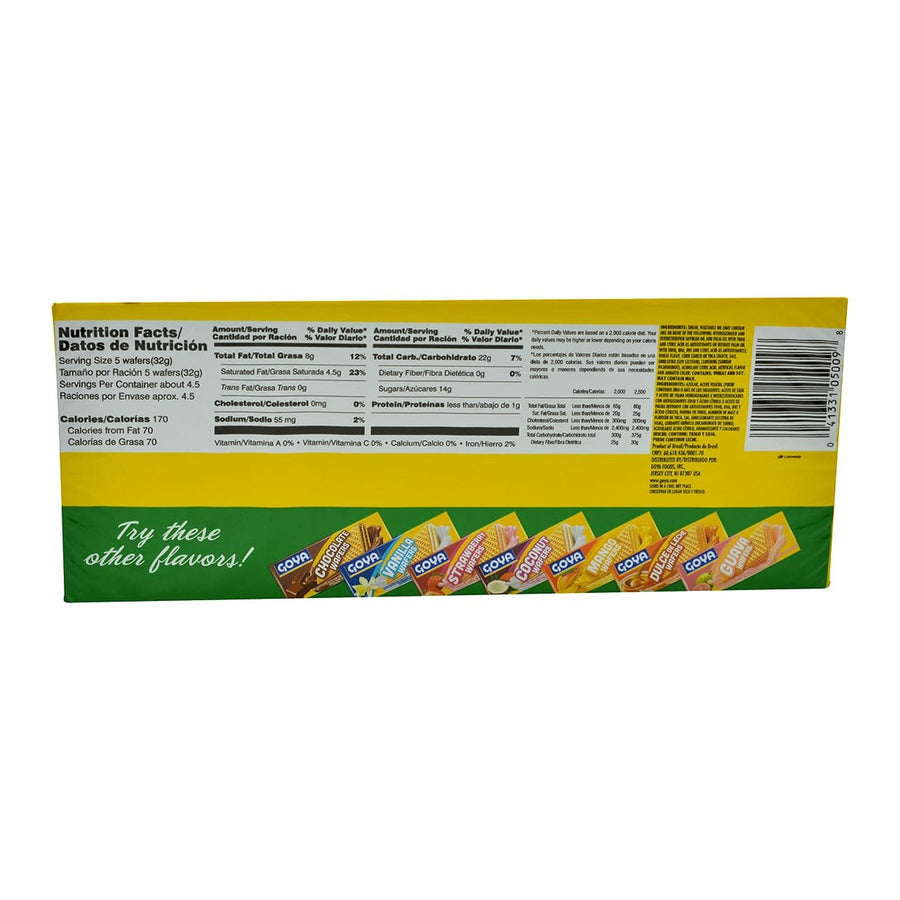 Goya, Pineapple Wafers, 140 Grams(gm)