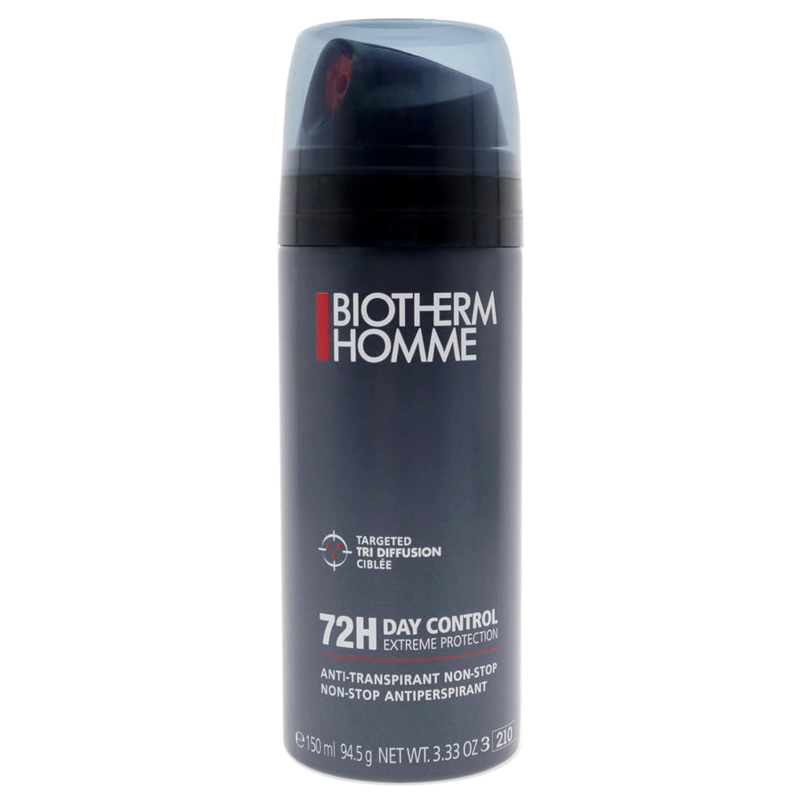 Biotherm Homme 72H Day Control Protection for Men Antiperspirant Spray, 3.33 Ounce /150 ml