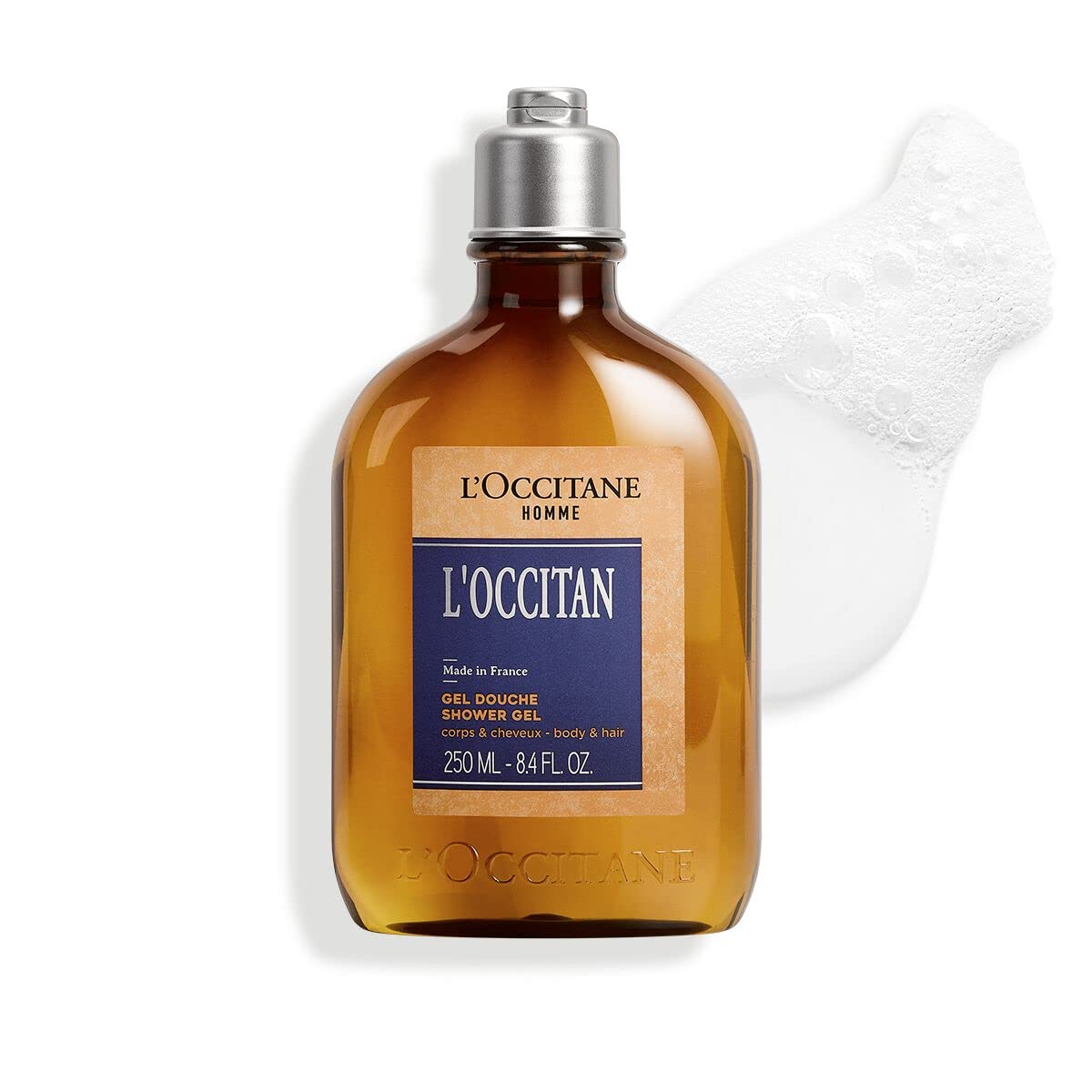 L’OCCITANE Cleansing Bath & Shower Gel: Lavender, Citrus Verbena, Verbena, Men's, Rose, Neroli & Orchidee, Herbae, Gently Cleanse and Delicately Perfume the Skin, Made in France