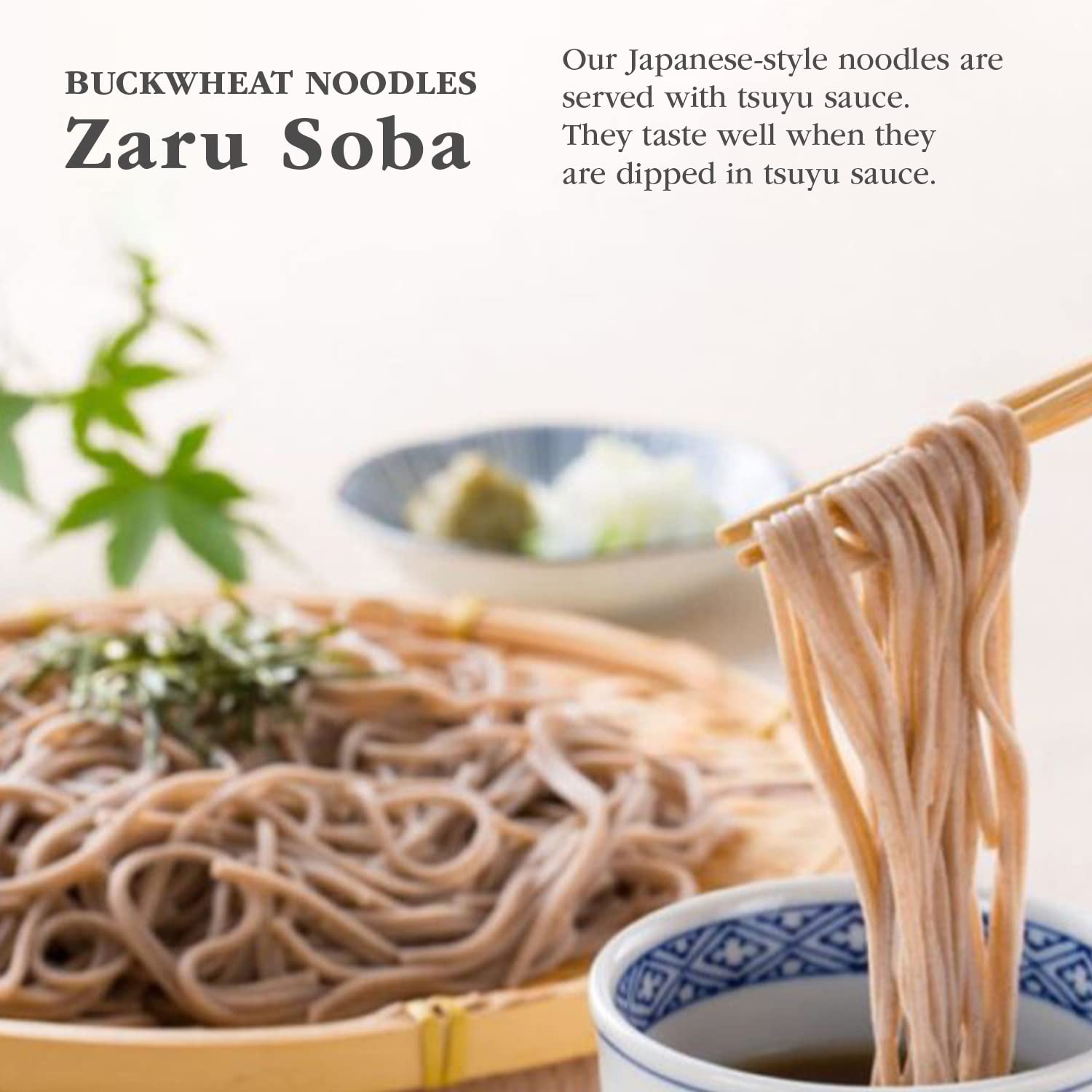 Shirakiku Style Zaru Soba Noodles | Japanese Dried Buckwheat Instant Noodles with Yams Flavor | Contains Wheat flour Easy to Cook Asian Noodles 360g/12.7 Oz (Pack of 1)