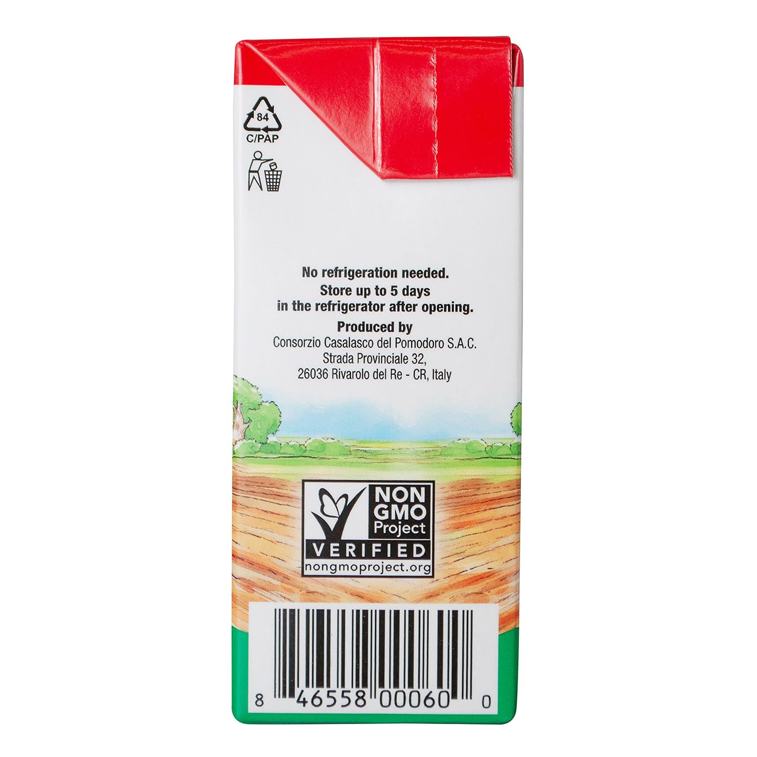 Pomì Crushed Tomatoes with Basil - Creamy, Velvety Italian Tomato Sauce No Salt Added, No Additives or Preservatives Tomato Crushed - Made from 100% Fresh Italian Tomatoes - 13.8oz