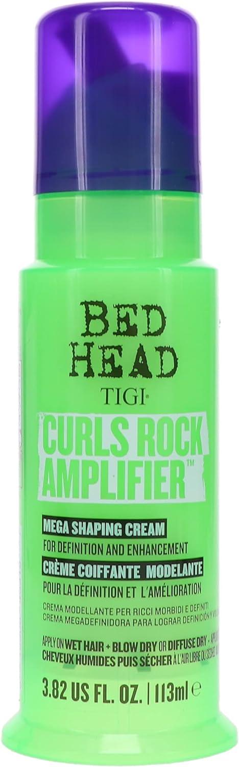 TIGI Bed Head Curls Rock Amplifier Curly Hair Cream for Defined Curls