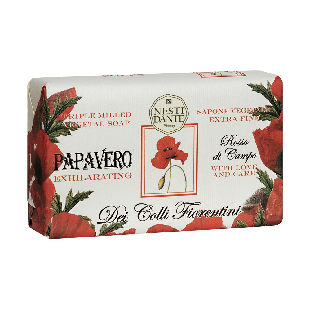 Nesti Dante Dei Colli Fiorentini Red Poppy Soap 250g