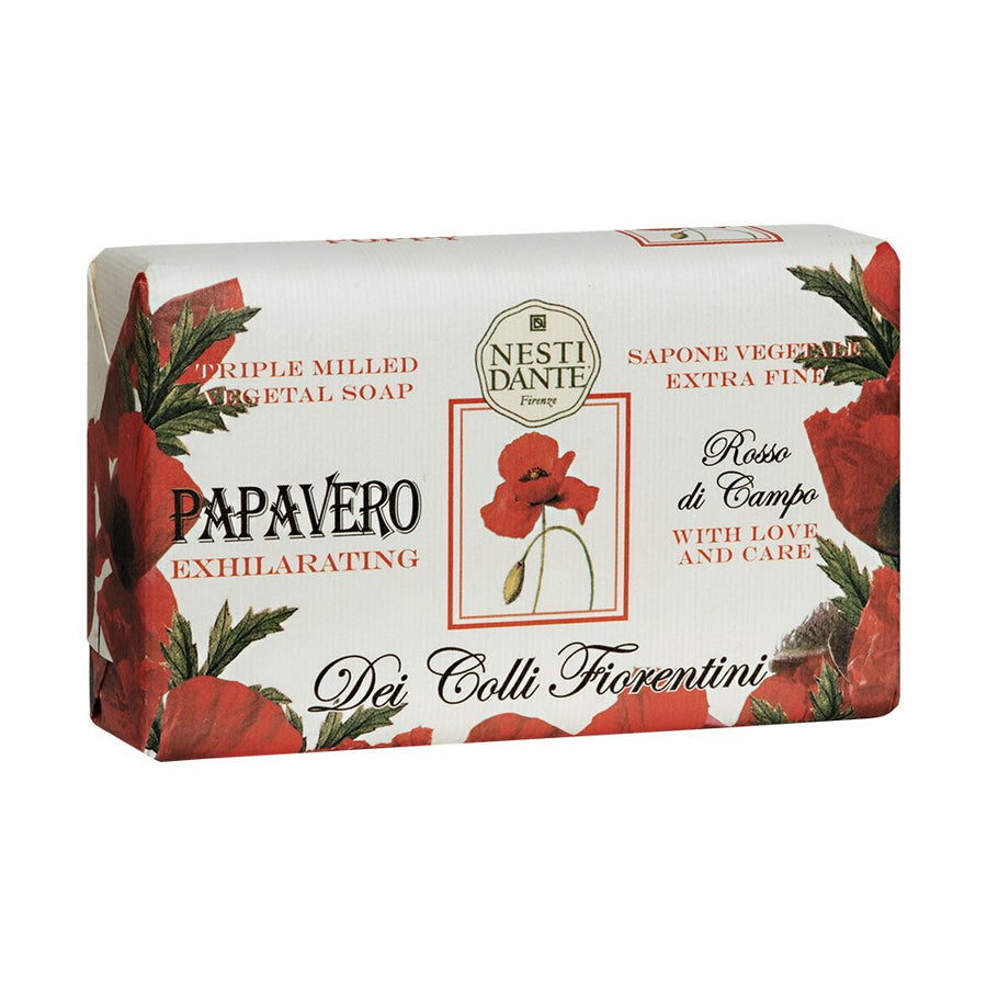 Nesti Dante Dei Colli Fiorentini Red Poppy Soap 250g