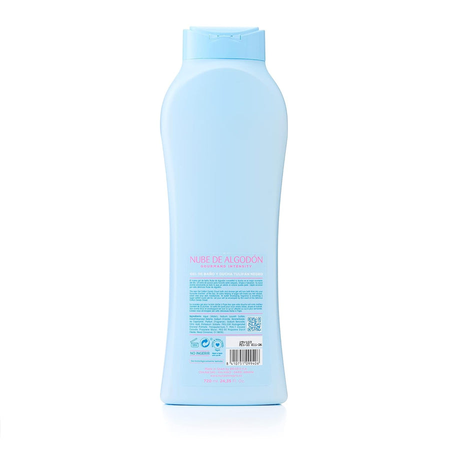 Tulipán Negro Gel de Baño Nube De Algodón 720 ml