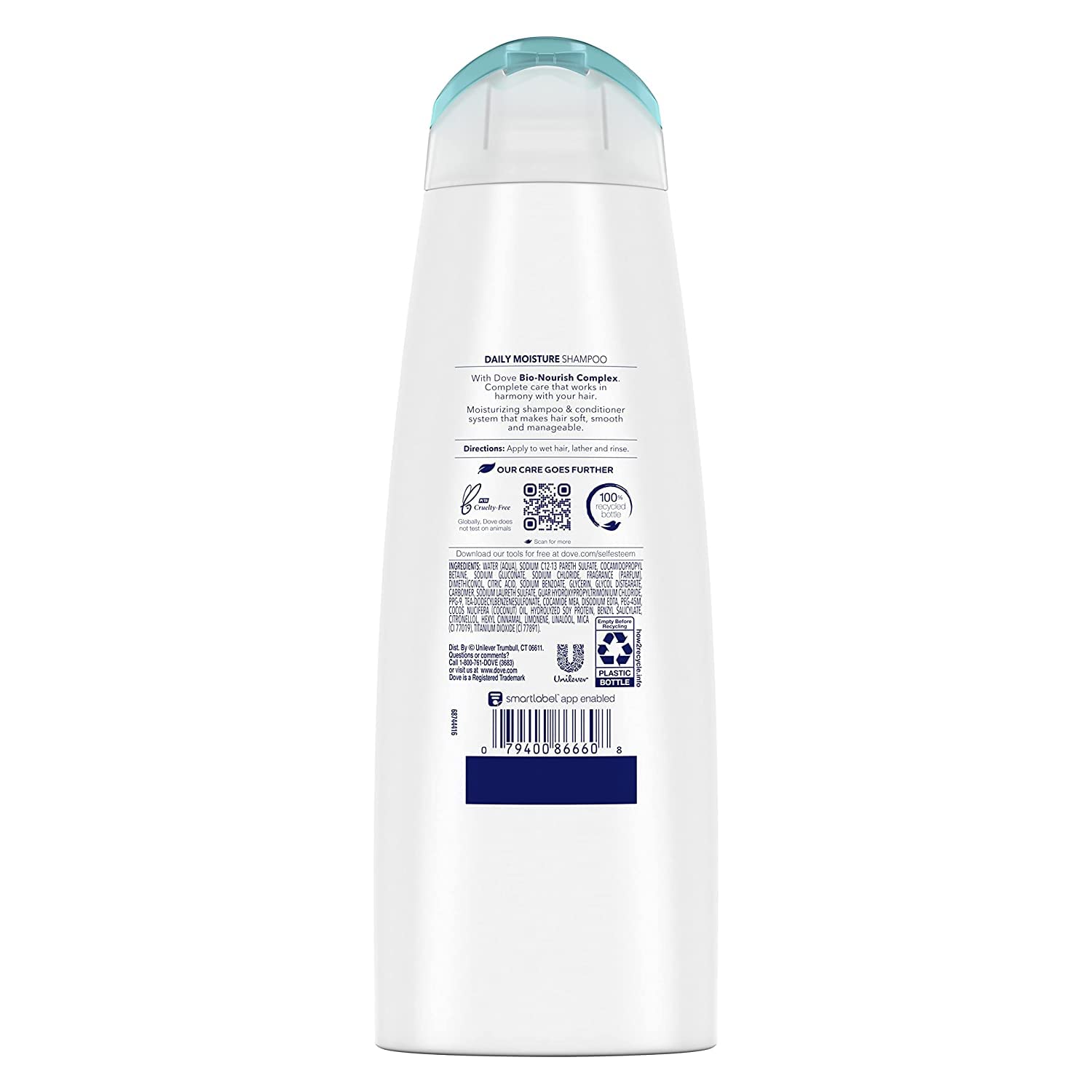 Dove Daily Moisture Shampoo 250 ml