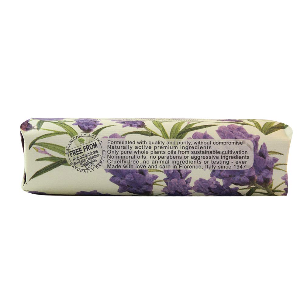 Nesti Dante Lavanda Natural Soap, Officinale, Regenerating, 5.29 Ounce