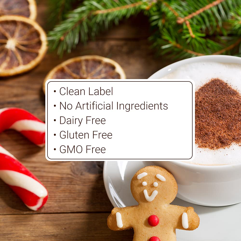 Monin - Peppermint Syrup, Cool Mint Flavored Syrup, Coffee Syrup, Natural Flavor Drink Mix, Simple Syrup for Cocoas, Mochas, Smoothies, Sodas, & More, Gluten-Free, Non-GMO, Clean Label (750 ml)