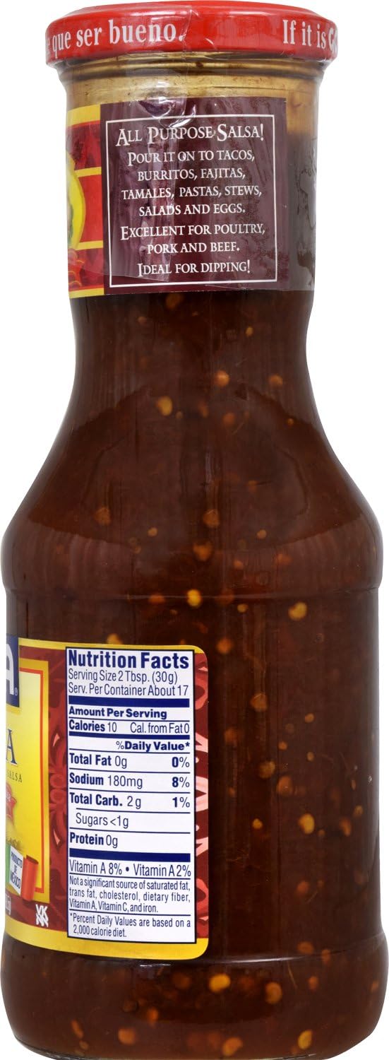 Goya Hot Salsa Taquera Classic Mexican Taco Sauce 17.6 Oz