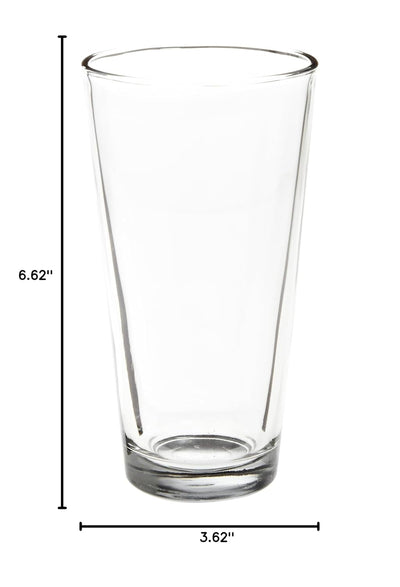 Anchor Hocking 77420 3-5/8 Inch Diameter x 6-7/8 Inch Height, 20-Ounce Mixing Glass (Case of 24)