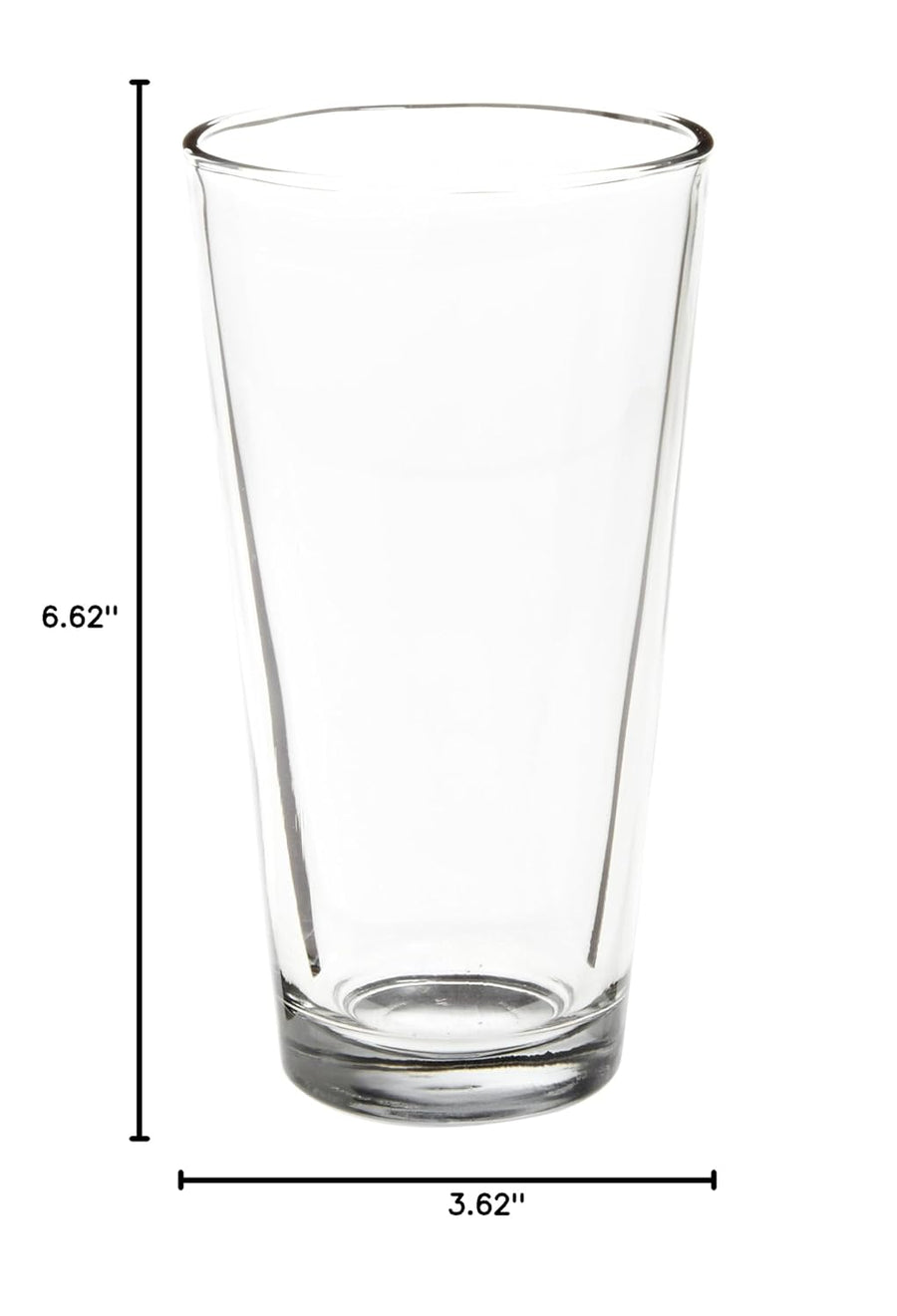 Anchor Hocking 77420 3-5/8 Inch Diameter x 6-7/8 Inch Height, 20-Ounce Mixing Glass (Case of 24)