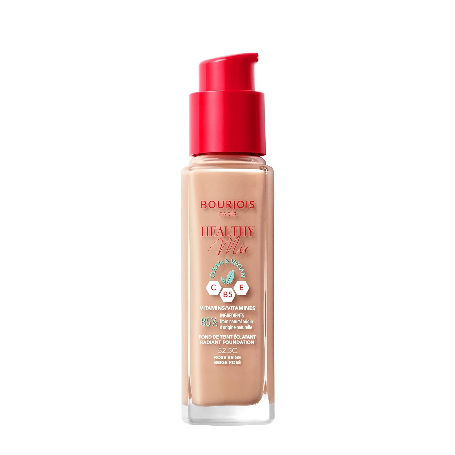 Bourjois Healthy Mix Clean & Vegan Foundation - 52.5C Rose Beige