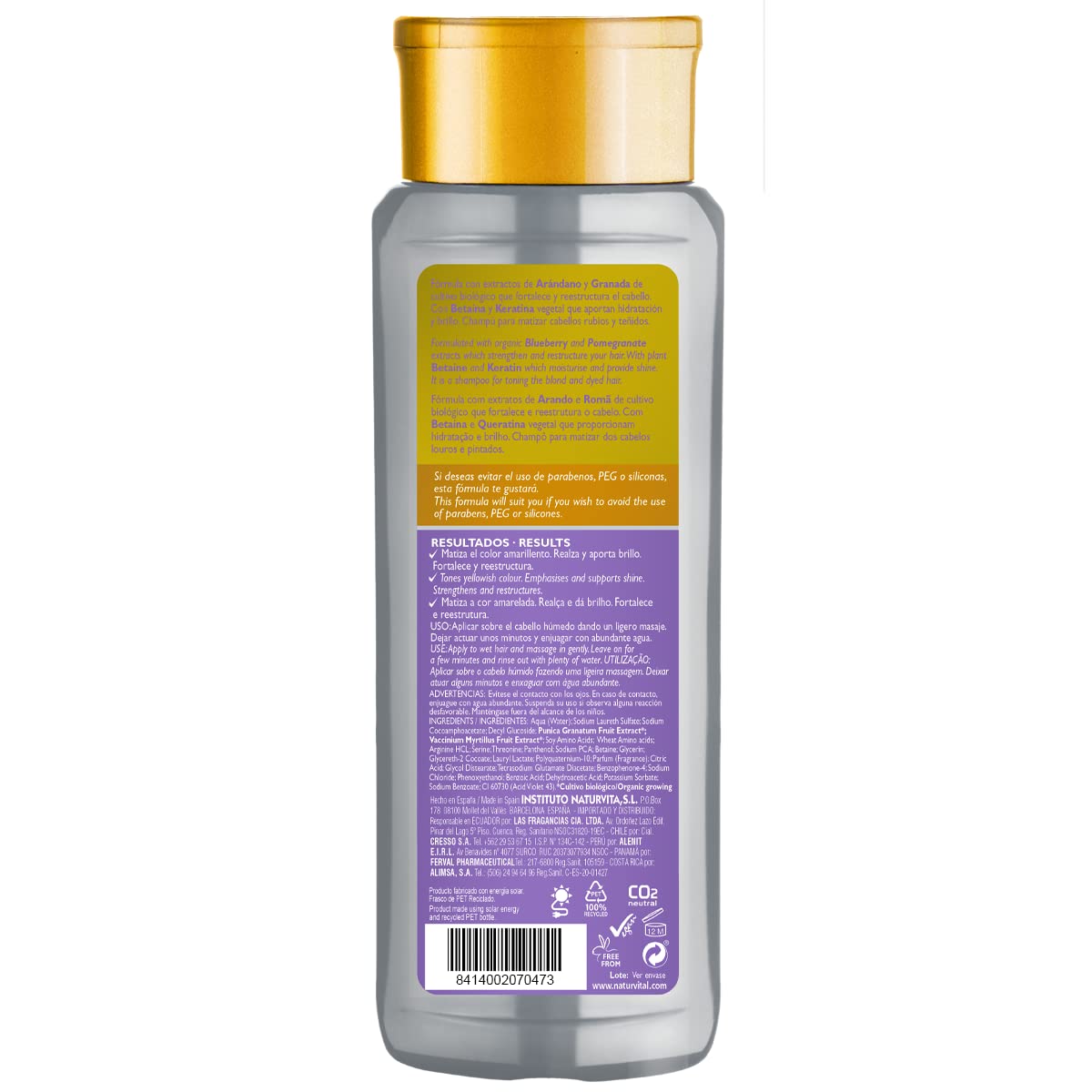 Natur Vital Shampoo - 300 ml