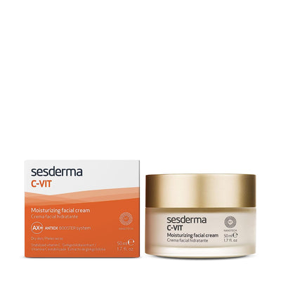 Sesderma C-VIT Moisturizing Facial Cream, 1.7 Fl Oz (Pack of 1)