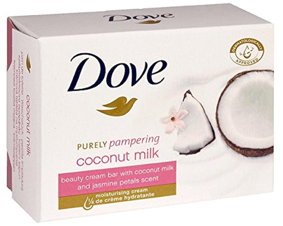 Dove PURELY PAMPERING COCONUT MILK BEAUTY CREAM BAR - 100G