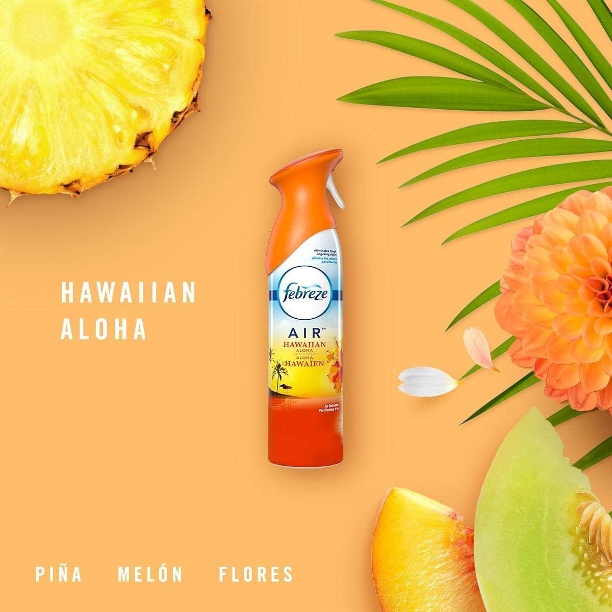 Febreze Odor-Eliminating Air Freshener, Hawaiian Aloha, 8.8 fl oz